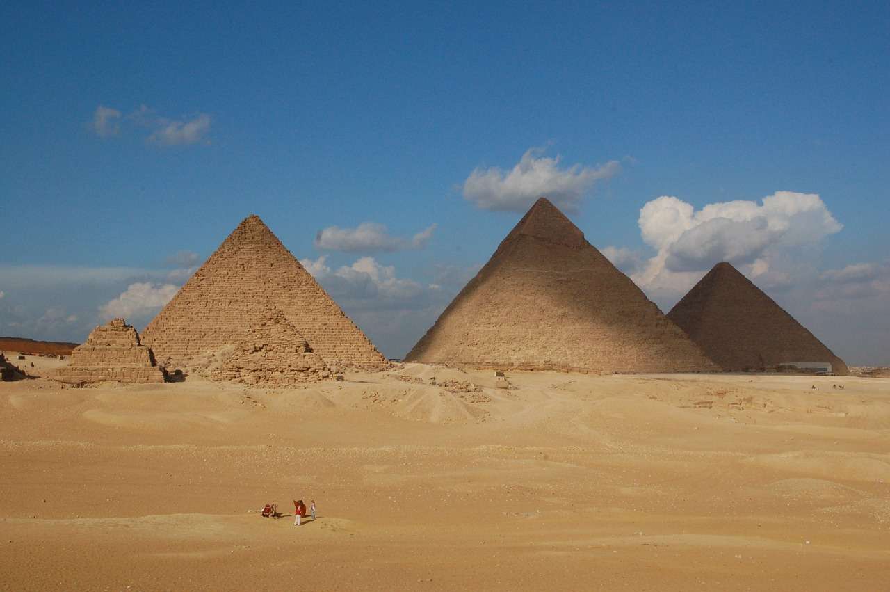 Pyramids in Cairo